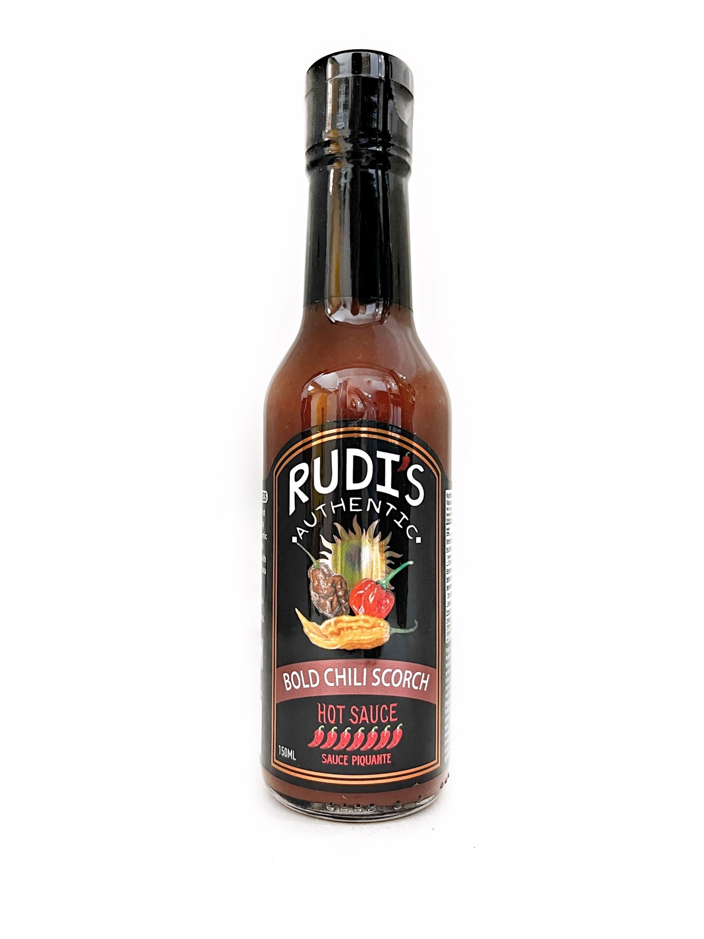 Rudi's Bold Chili Scorch Hot Sauce