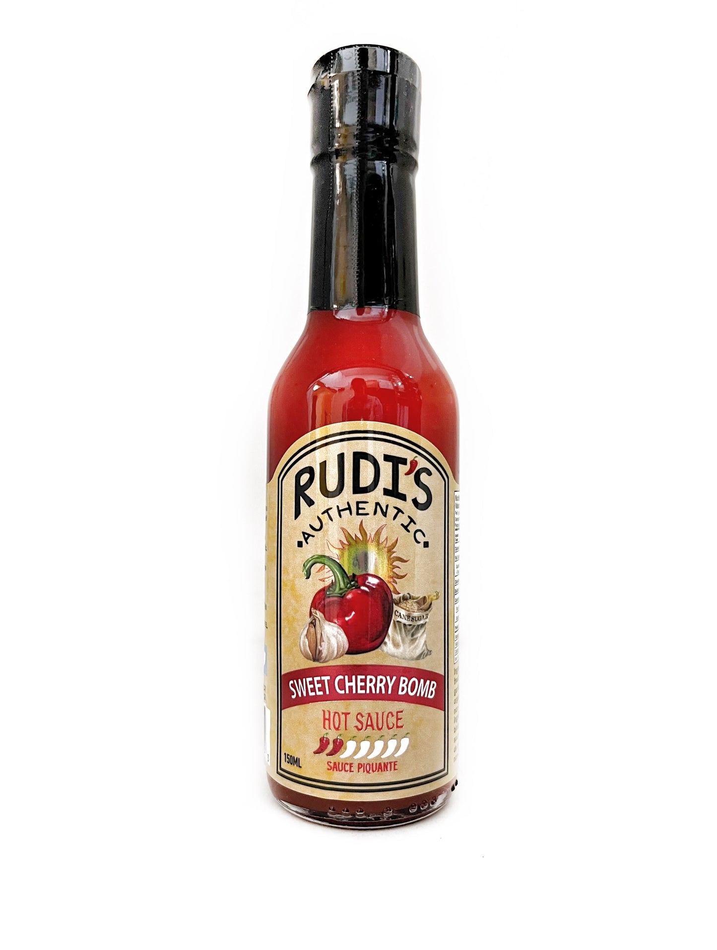 Rudi's Sweet Cherry Bomb Hot Sauce