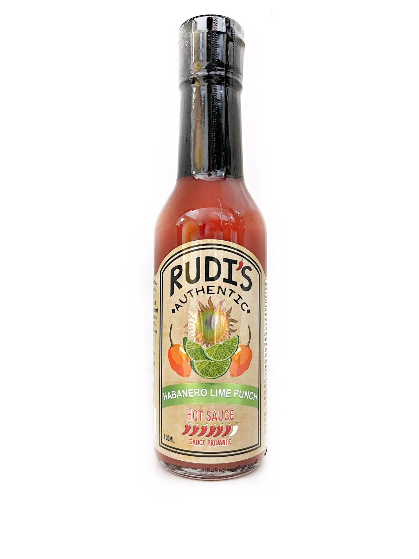 Rudi's Habanero Lime Punch Hot Sauce