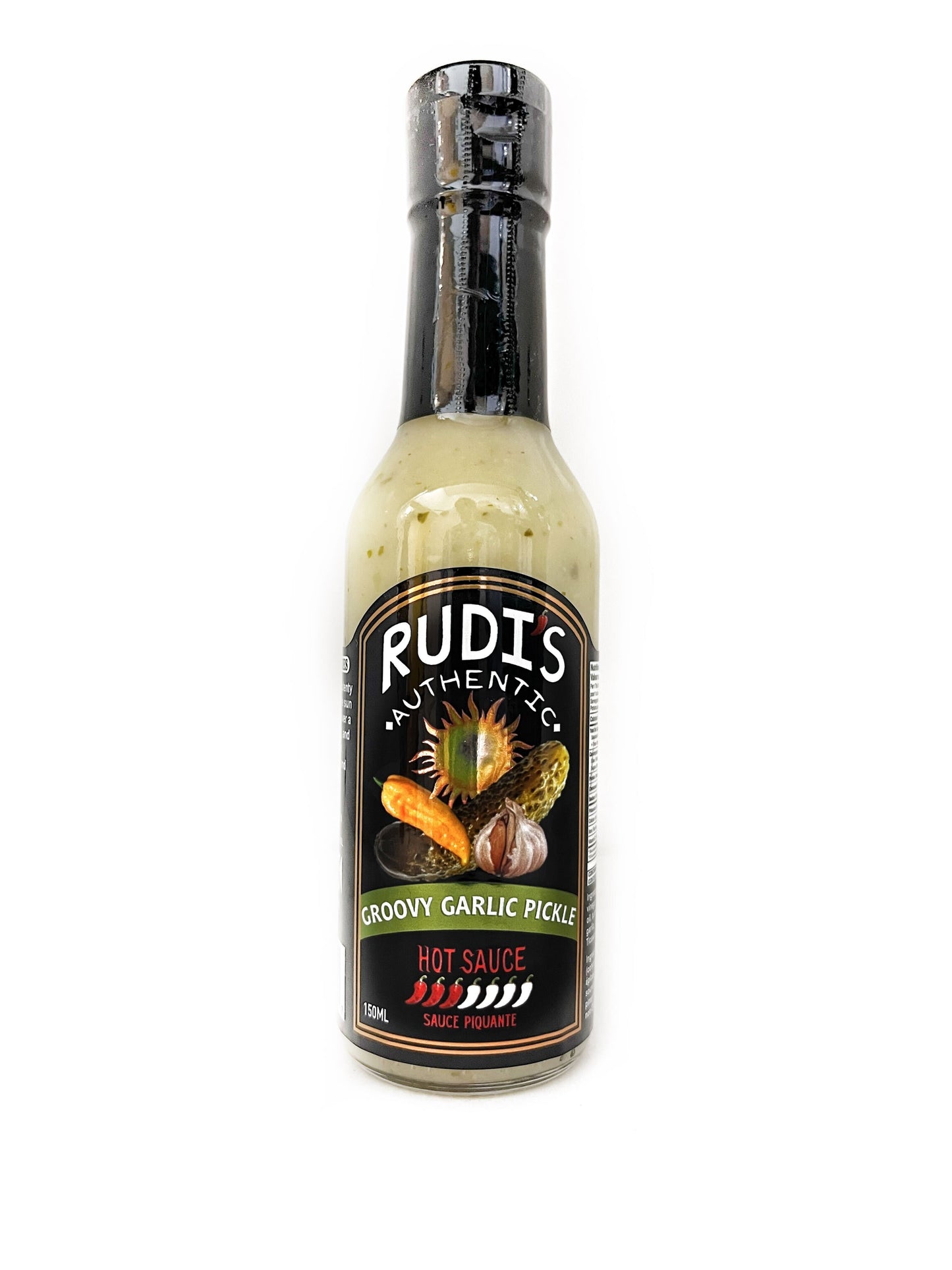 Rudi's Groovy Garlic Pickle Hot Sauce