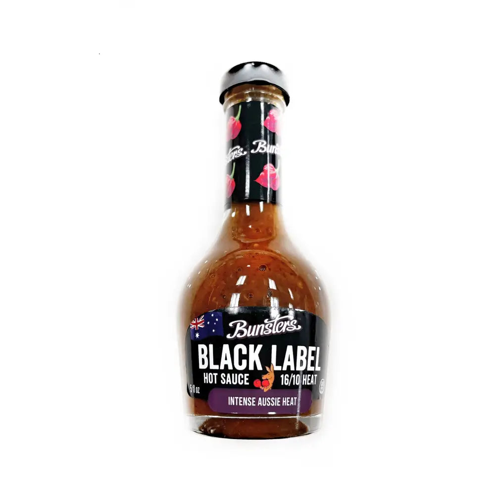Bunsters Black Hot Sauce - Hot Sauce