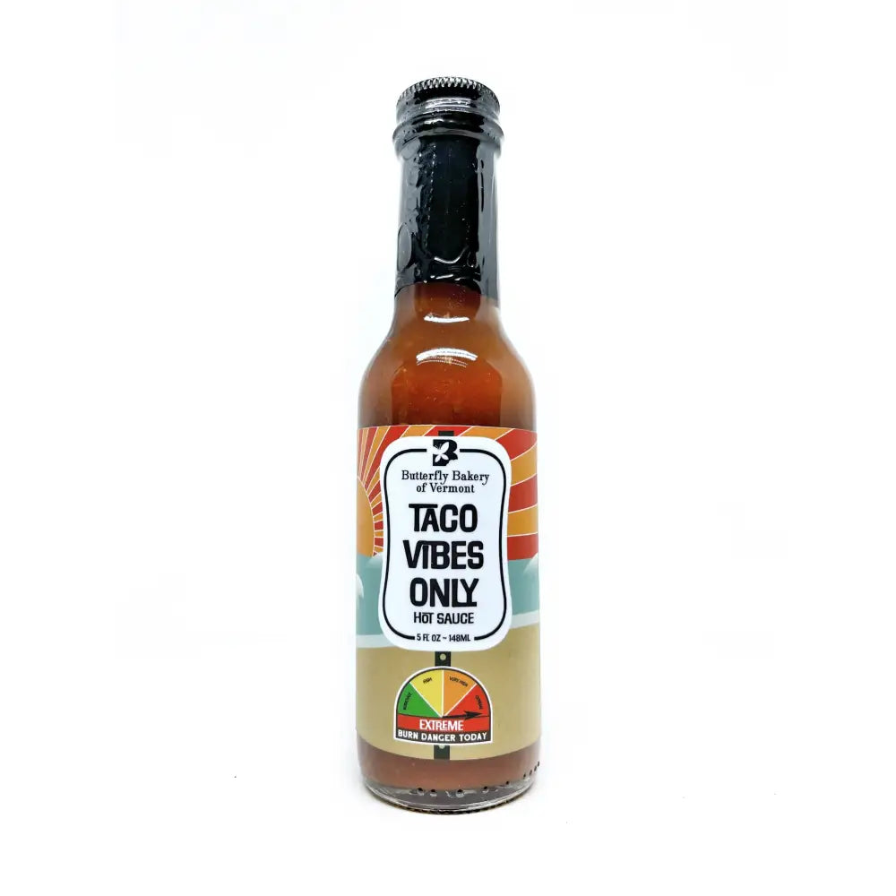 Butterfly Bakery Taco Vibes Only Hot Sauce - Hot Sauce