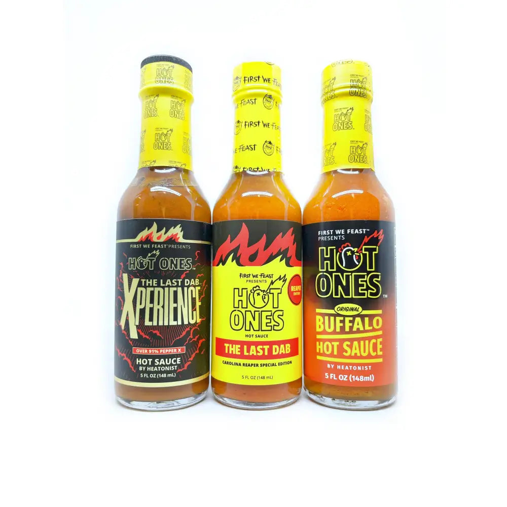 Hot Ones Record Breaker 3pk - Hot Sauce