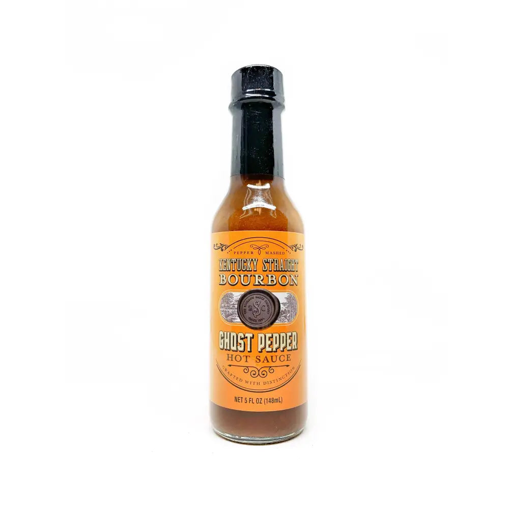 Kentucky Straight Bourbon Ghost Pepper Hot Sauce - Hot Sauce