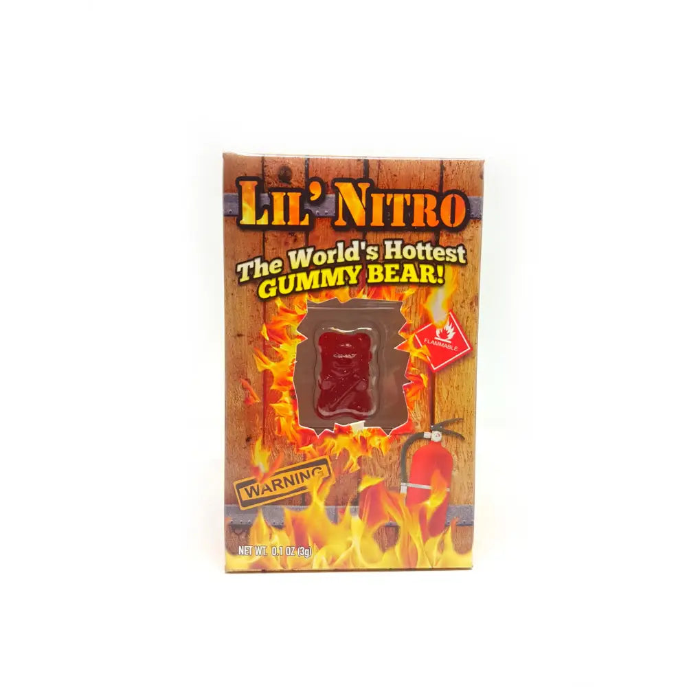Lil’ Nitro: The World’s Hottest Gummi Bear - Snacks