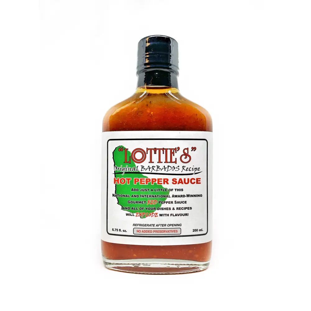 Lottie’s Original Barbados Red Hot Sauce - Hot Sauce