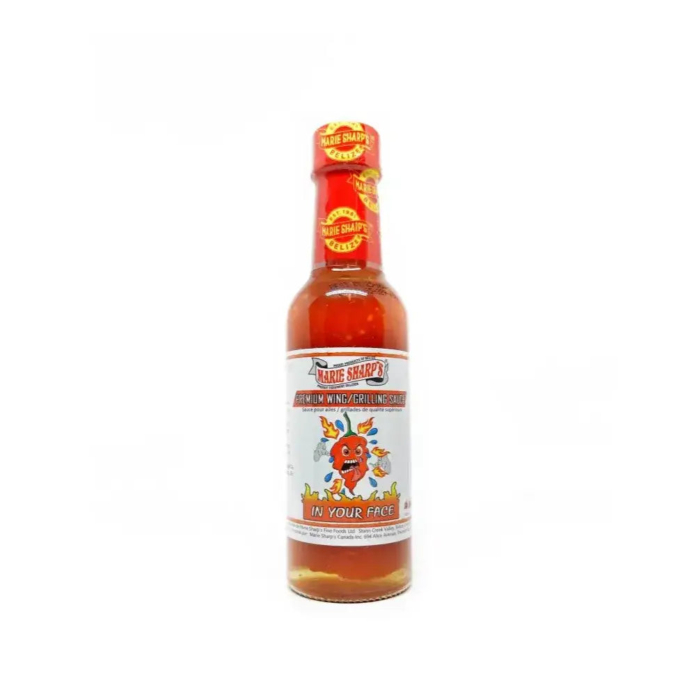 Marie Sharp’s In Your Face Wing Sauce 5oz - Wing Sauce