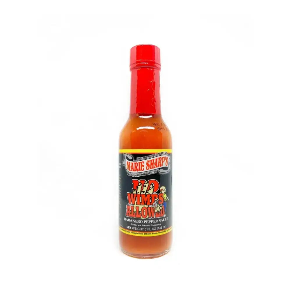 Marie Sharp’s No Wimps Allowed Hot Sauce - Hot Sauce