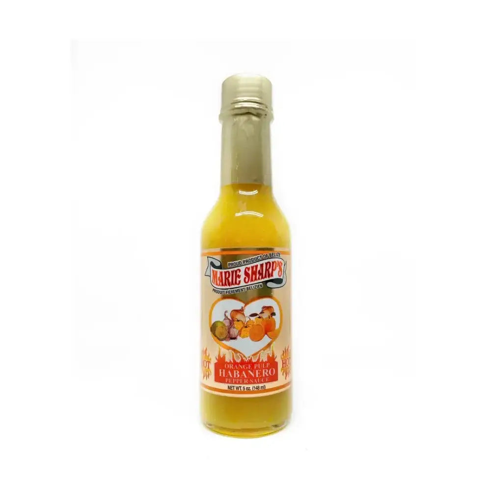 Marie Sharp’s Orange Pulp Habanero Hot Sauce - Hot Sauce