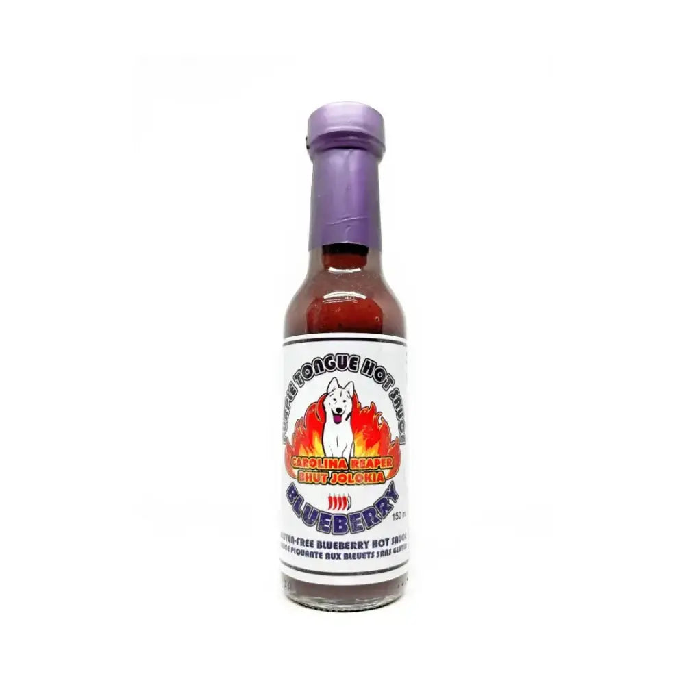 Purple Tongue Blueberry Hot Sauce - Hot Sauce