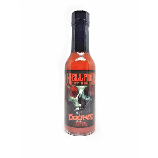 Hellfire Doomed Hot Sauce with 6.66 Million SHU Pepper Extract