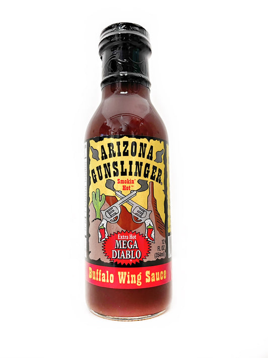 Arizona Gunslinger Mega Diablo Buffalo Wing Sauce