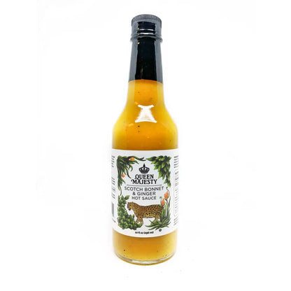 10oz Queen Majesty Bonnet & Ginger Hot Sauce - Hot Sauce