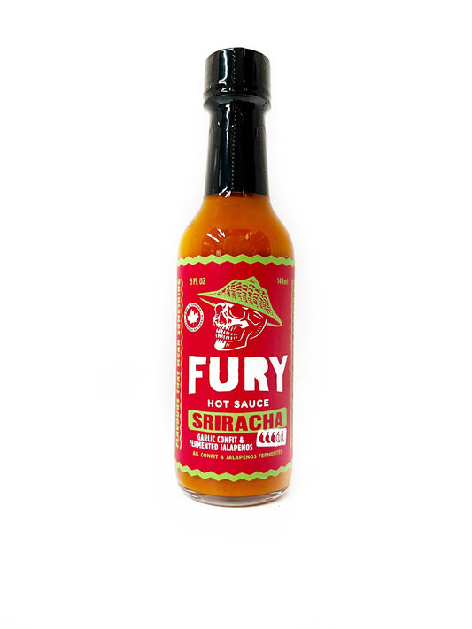 Fury Garlic & Jalapeno Sriracha Hot Sauce
