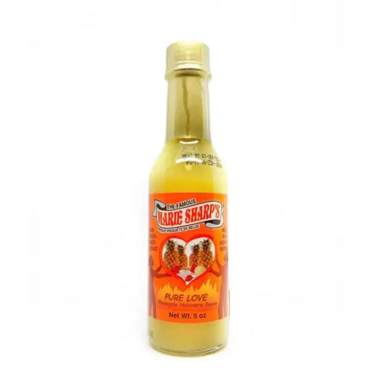 Marie Sharp's Pure Love Pineapple Habanero Hot Sauce - Main Image
