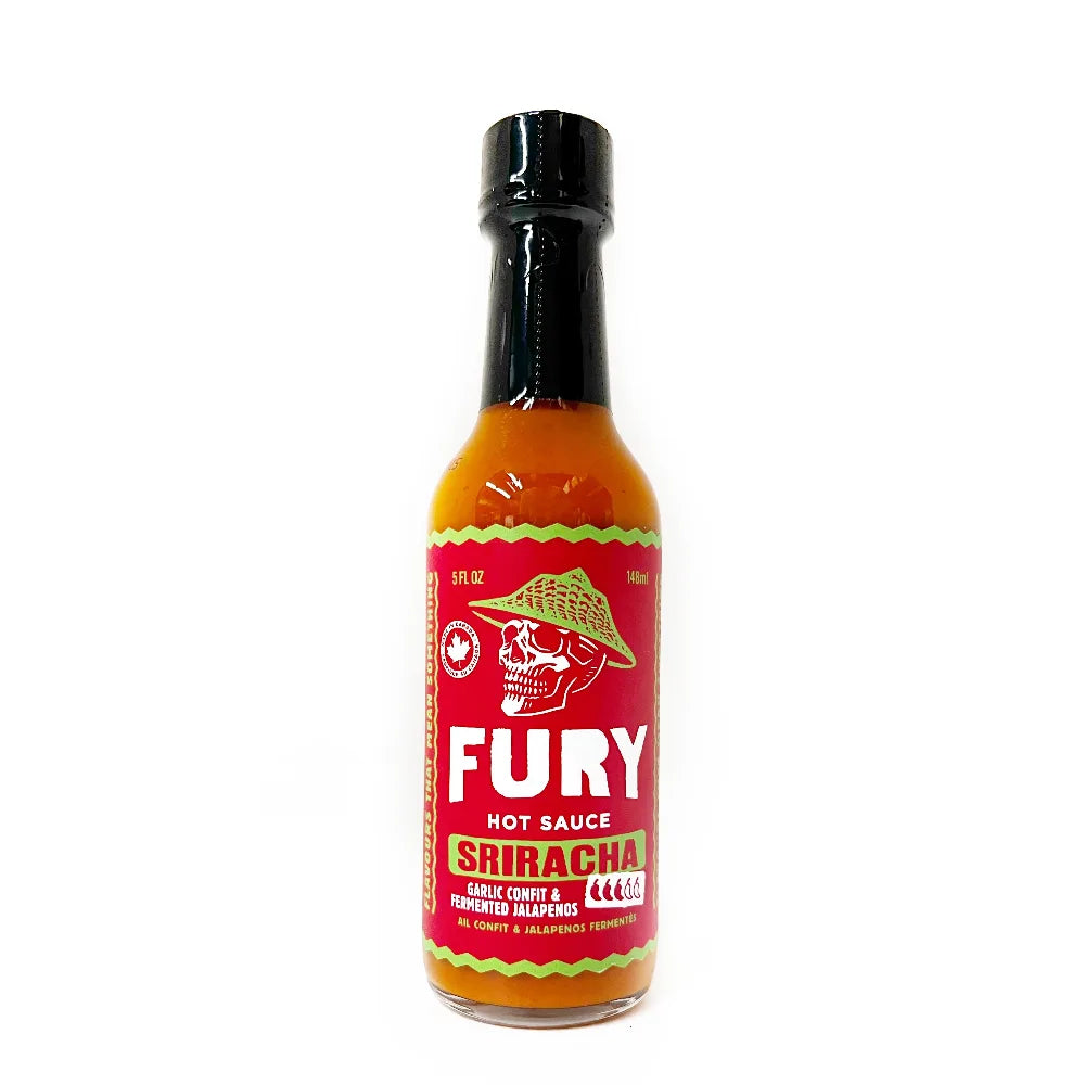 Fury Garlic & Jalapeno Sriracha Hot Sauce - Main Image