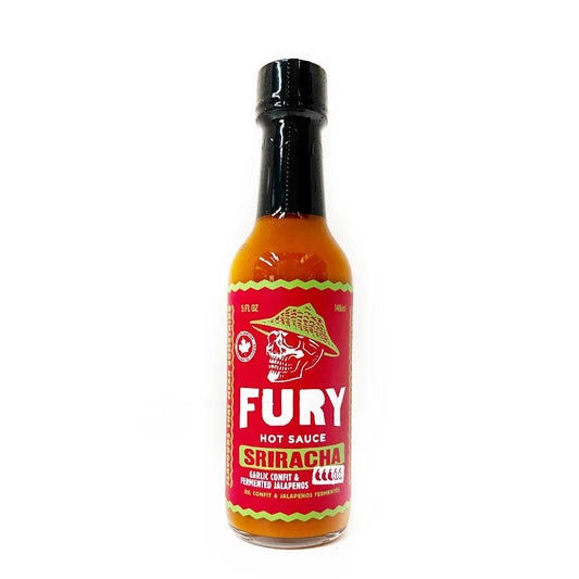 Fury Garlic & Jalapeno Sriracha Hot Sauce - Main Image