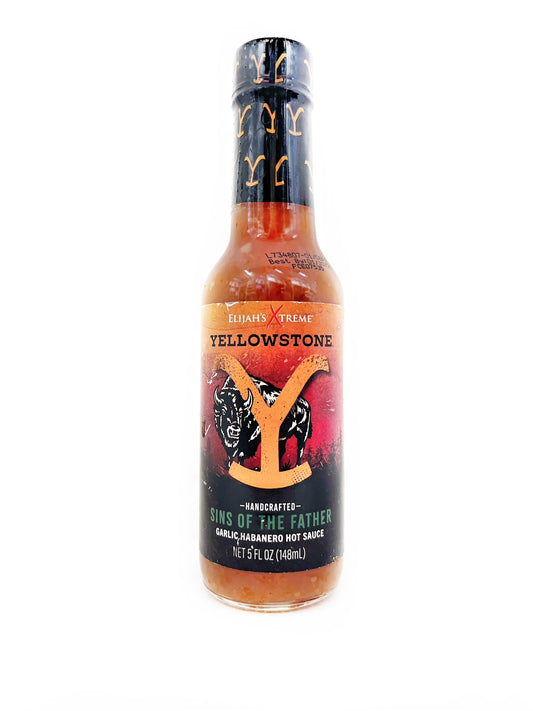 Elijah's Xtreme Yellowstone Sins Of The Father Hot Sauce