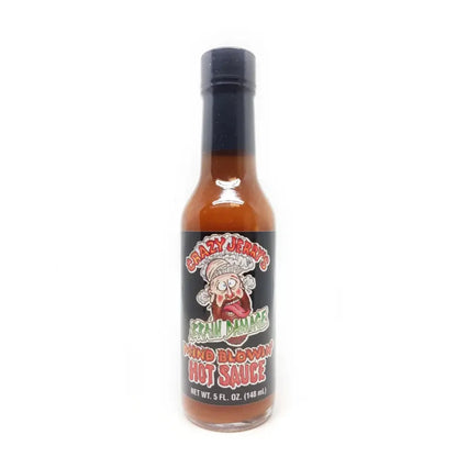 Crazy Jerry's Brain Damage Mind Blowin Hot Sauce - Main Image