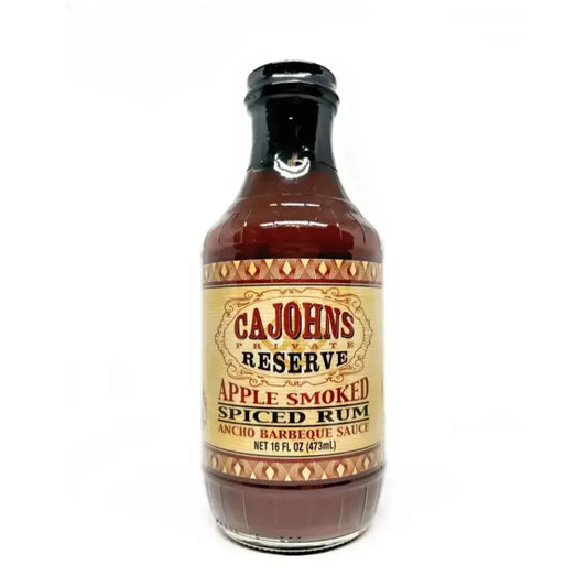 CaJohns Apple Smoked Spiced Rum Ancho BBQ Sauce - Main Image