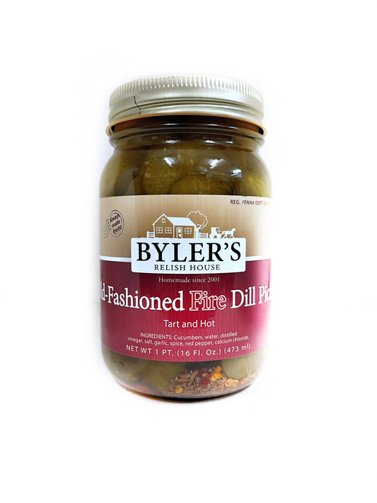 Byler's Old-Fashioned Fire Dill Pickles