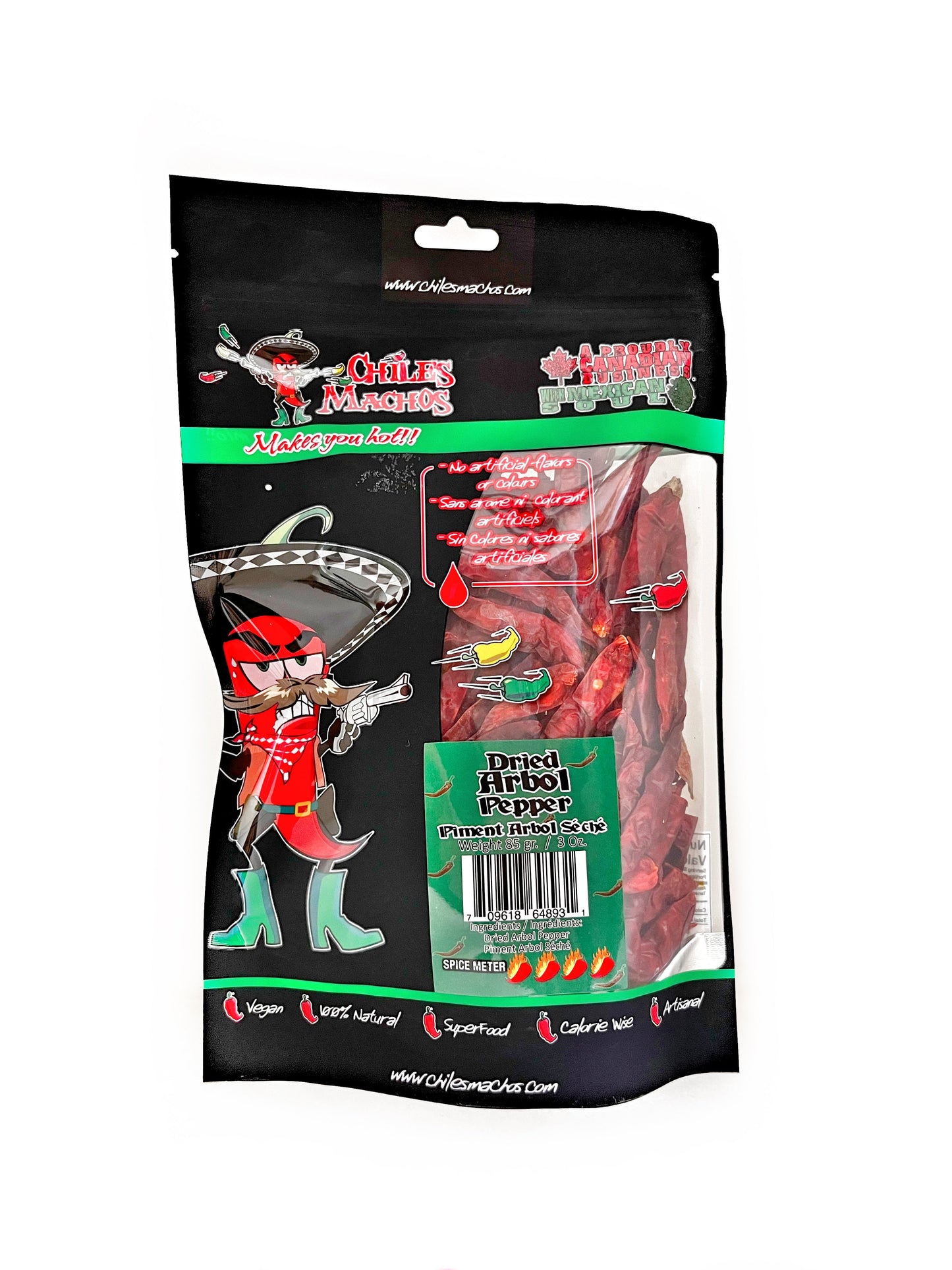 Chiles Machos Arbol Pepper