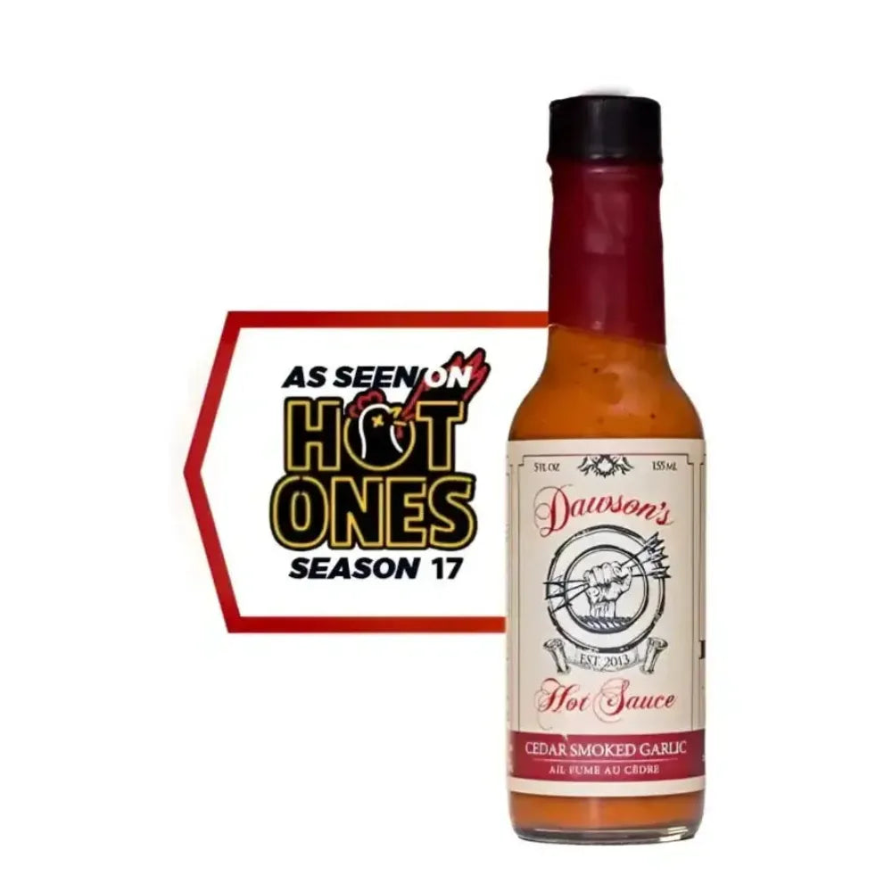 Dawson's Cedar Smoked Garlic Hot Sauce - Main Image
