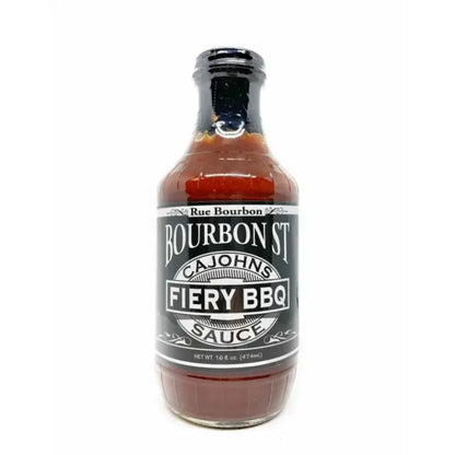 CaJohns Bourbon St Fiery BBQ Sauce - Main Image