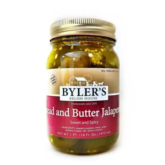 Byler's Bread And Butter Pickled Jalapenos - Main Image