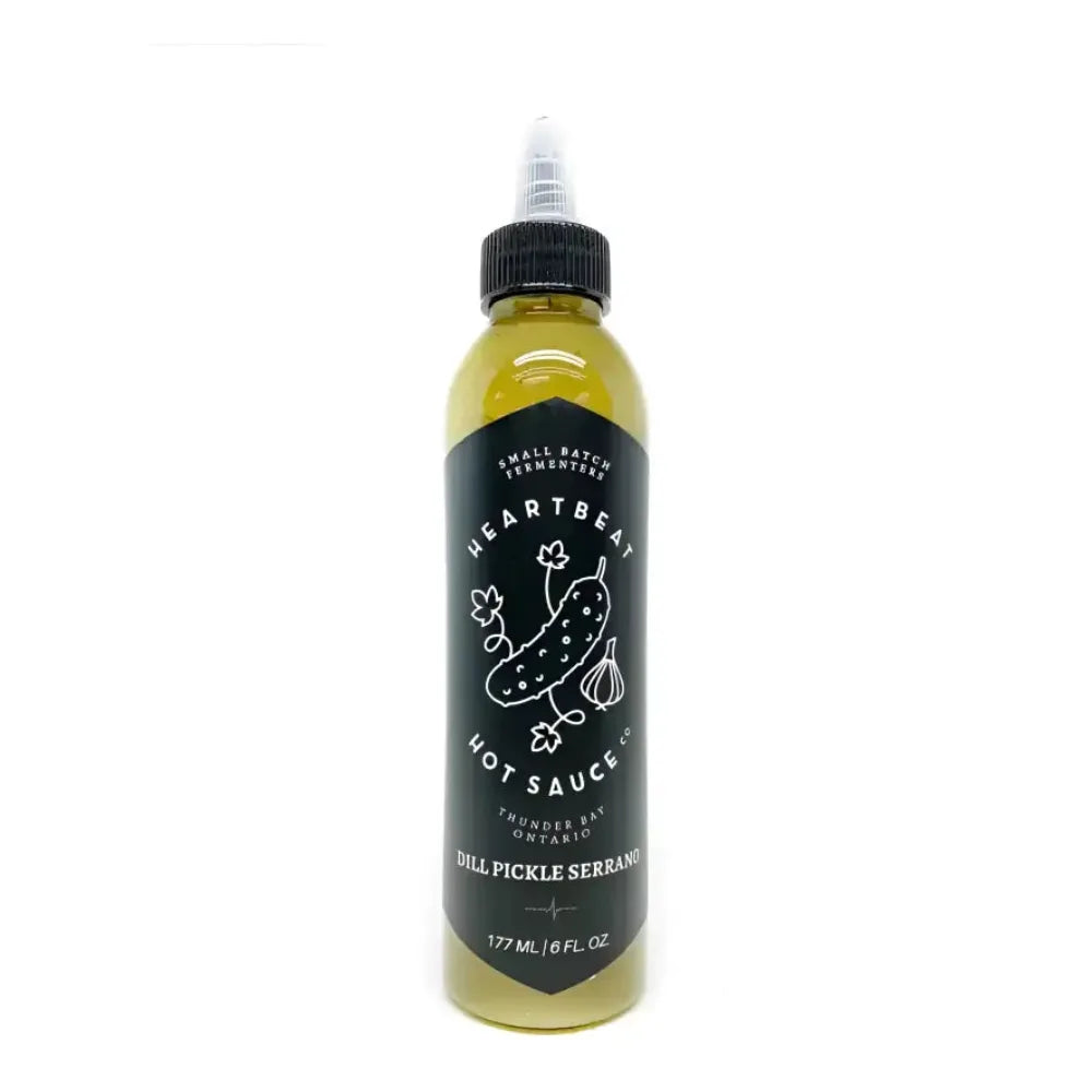 Heartbeat Dill Pickle Serrano Hot Sauce - Main Image