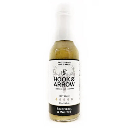 Hook & Arrow Sauerkraut & Mustard Hot Sauce - Main Image