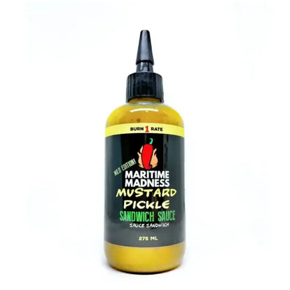 Maritime Madness Mild Mustard Pickle Hot Sauce - Main Image