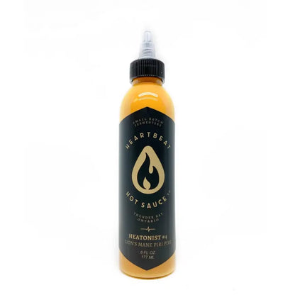 Heartbeat Heatonist #4 - Lion's Mane Piri Piri Hot Sauce - Main Image