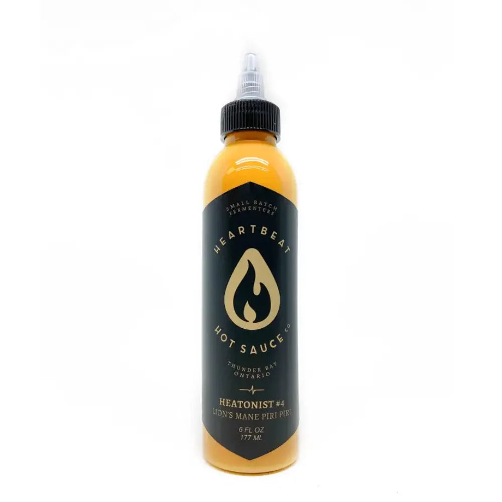 Heartbeat Heatonist #4 - Lion's Mane Piri Piri Hot Sauce - Main Image