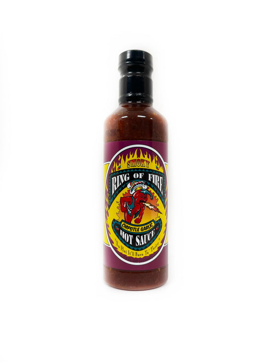 Ring of Fire Chipotle Garlic Hot Sauce