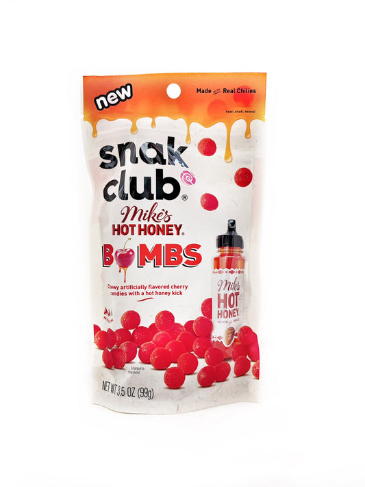 Mike's Hot Honey Cherry Bombs Candy