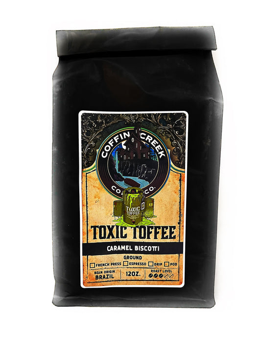 Coffin Creek Toxic Toffee Coffee