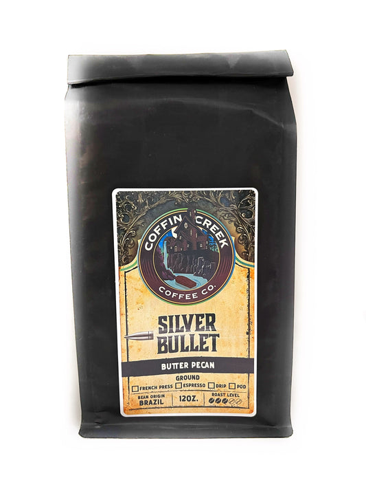Coffin Creek Silver Bullet Butter Pecan Coffee
