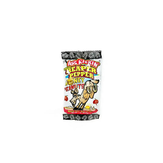 Ass Kickin' Carolina Reaper Honey Peanuts 1oz - Main Image