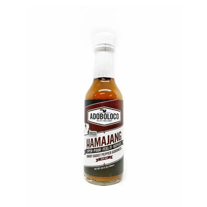 Adoboloco Hamajang Smoked Ghost Pepper Hot Sauce - Hot Sauce