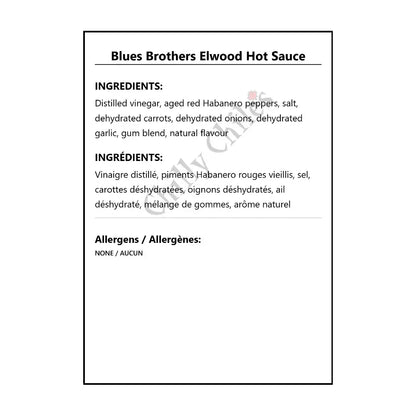Blues Brothers Elwood Hot Sauce - Hot Sauce