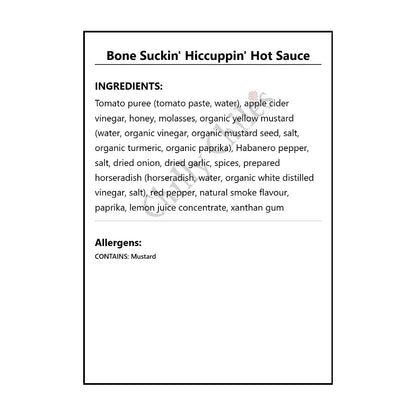 Bone Suckin’ Hiccuppin’ Hot Sauce - Hot Sauce