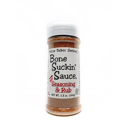 Bone Suckin’ Seasoning & Rub Hot - Spice/Peppers