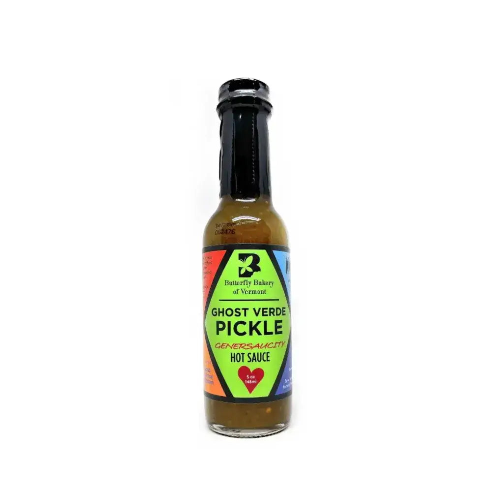 Butterfly Bakery Ghost Verde Pickle Hot Sauce - Hot Sauce