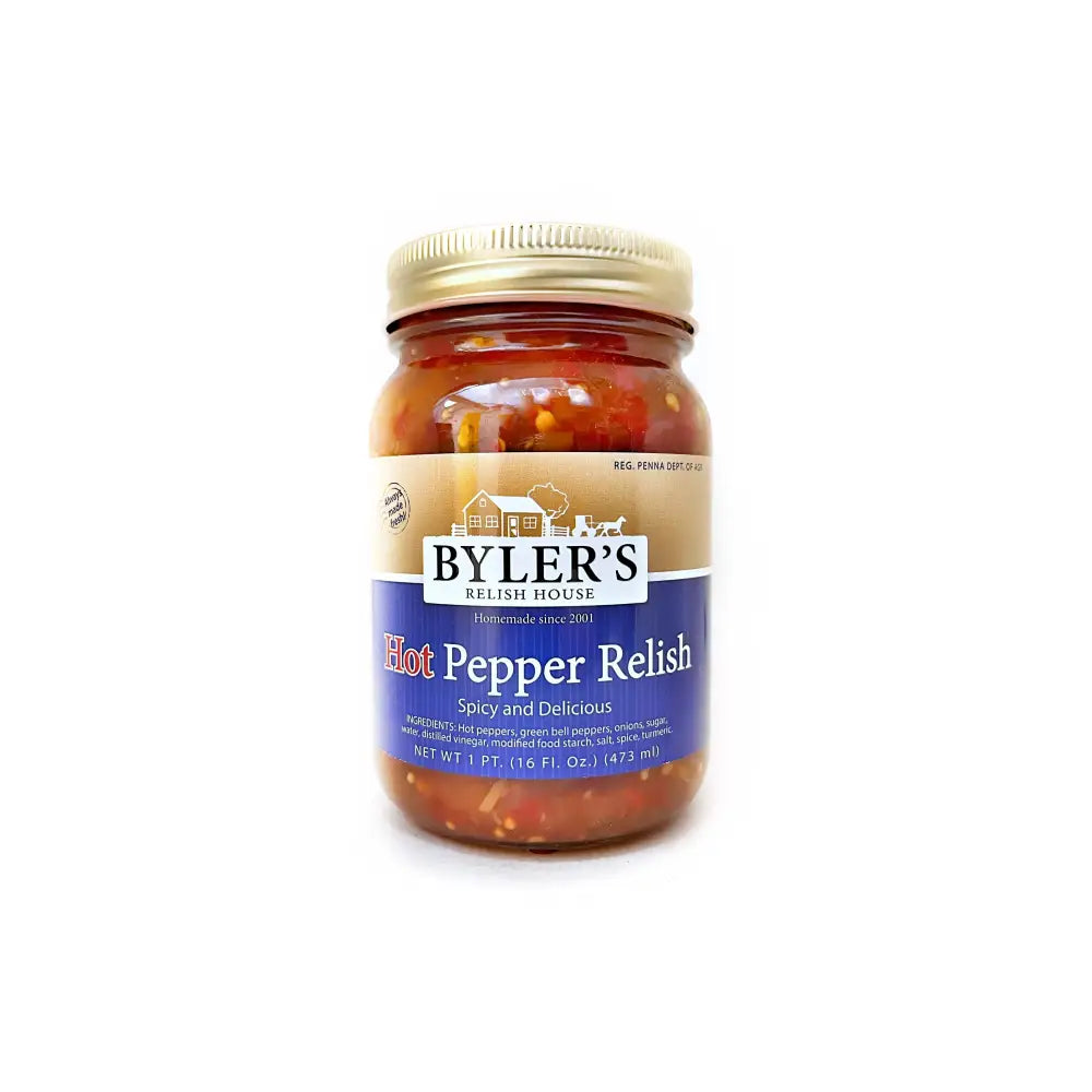 Byler’s Hot Pepper Relish - Condiments