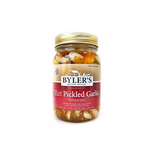 Byler’s Hot Pickled Garlic - Pickled Items