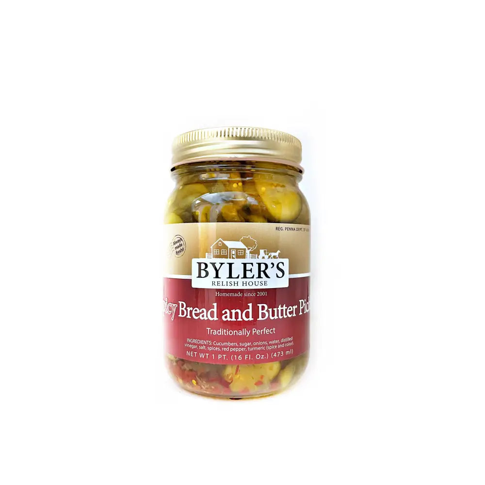 Byler’s Spicy Bread And Butter Pickles - Pickled Items