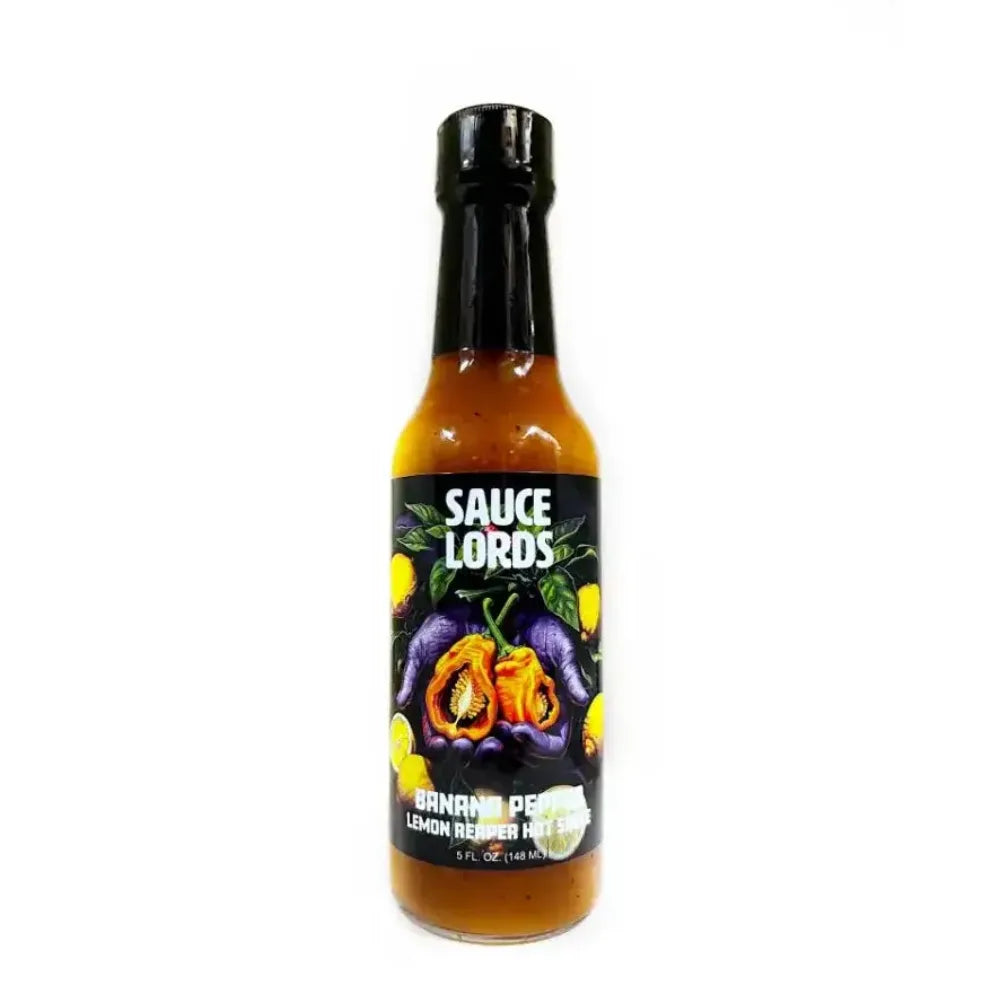 HAB Banana Pepper Lemon Reaper Hot Sauce - Main Image