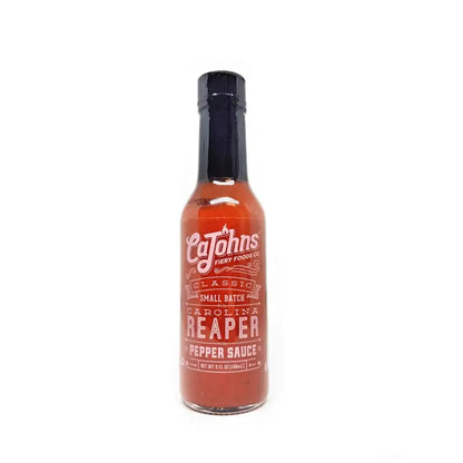 CaJohns Classic Small Batch Carolina Reaper Hot Sauce - Hot Sauce