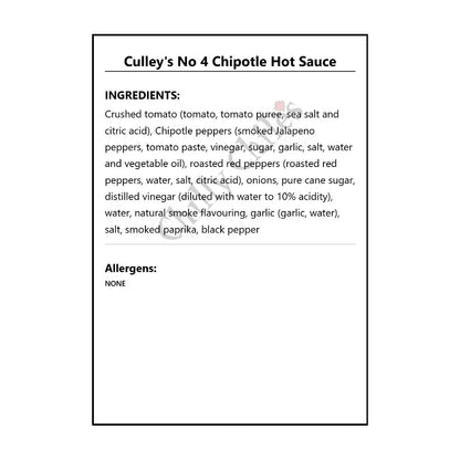 Culley’s No 4 Chipotle Hot Sauce - Hot Sauce